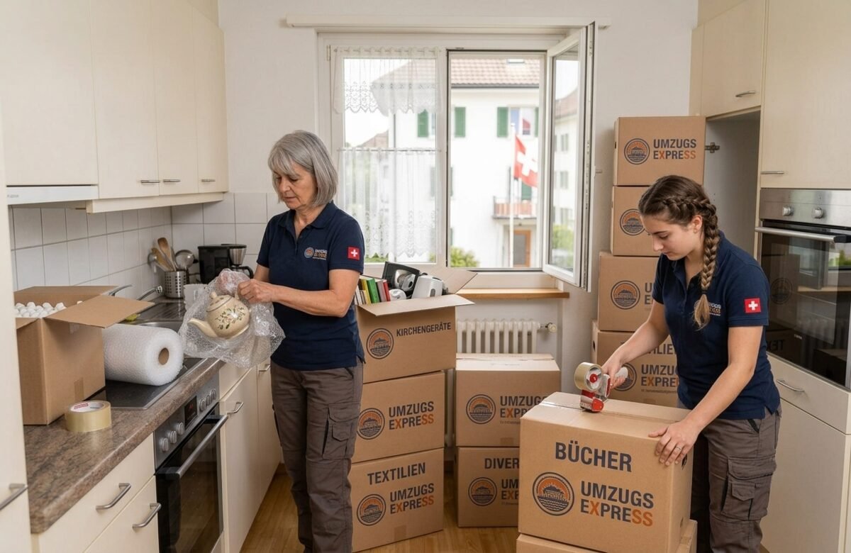 Richtig packen beim Umzug